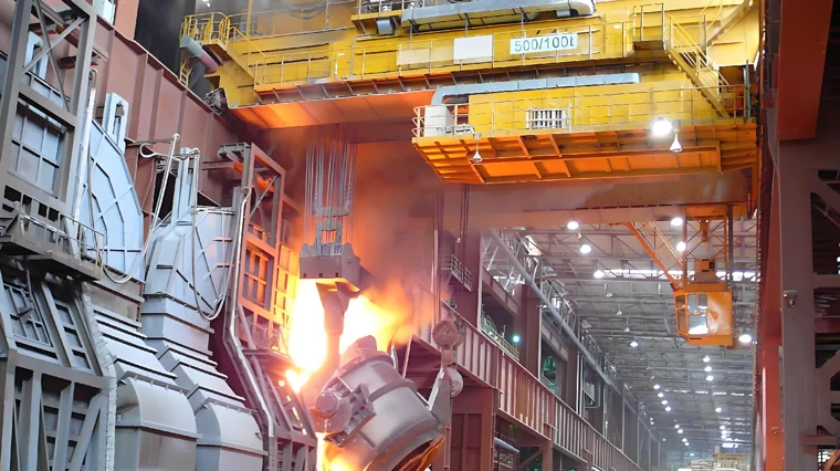 Supplied Metallurgy application illustration, not a verified customer project