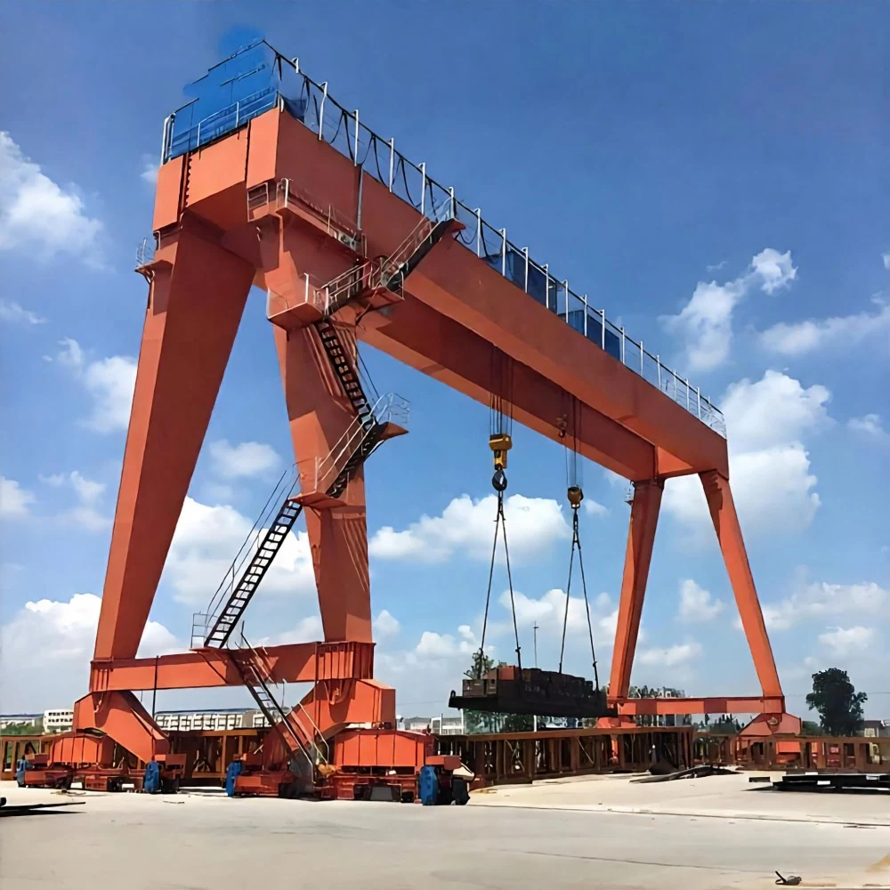Double Girder Gantry Crane supplied equipment view