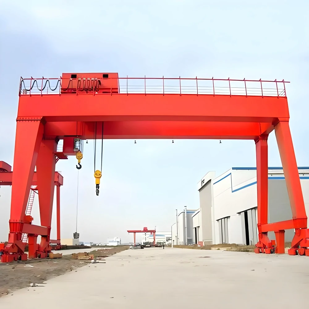 Double Girder Gantry Crane supplied view 2