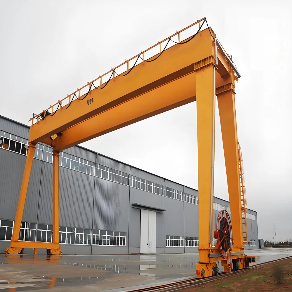 Double Girder Gantry Crane supplied view 3