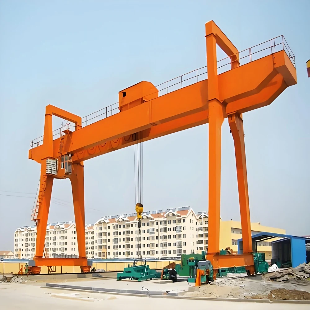 Double Girder Gantry Crane supplied view 4