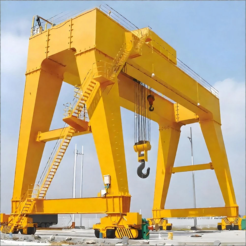 Double Girder Gantry Crane supplied view 5