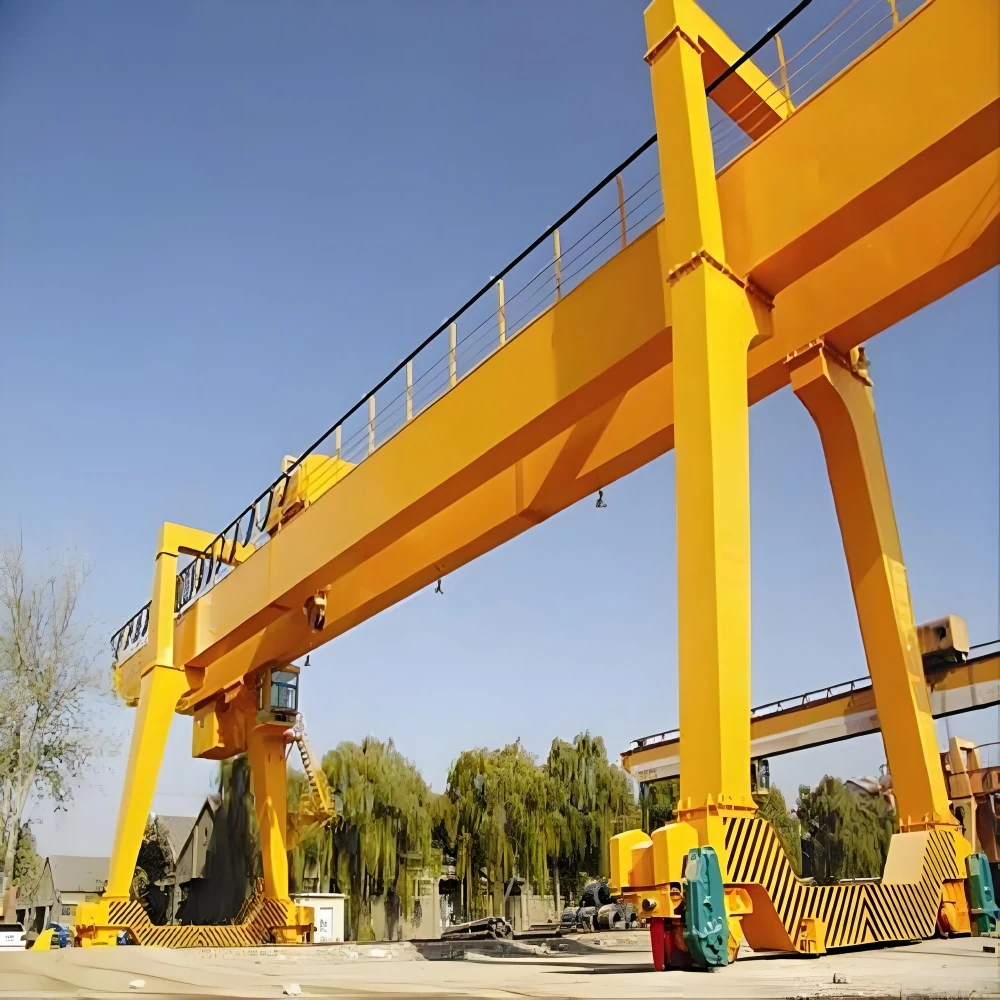 Double Girder Gantry Crane supplied view 6