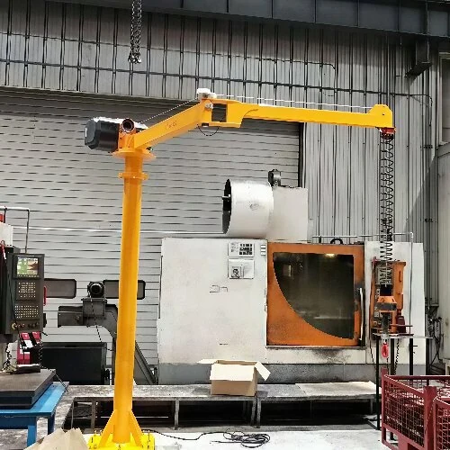 Intelligent Folding Arm Jib Crane supplied view 2