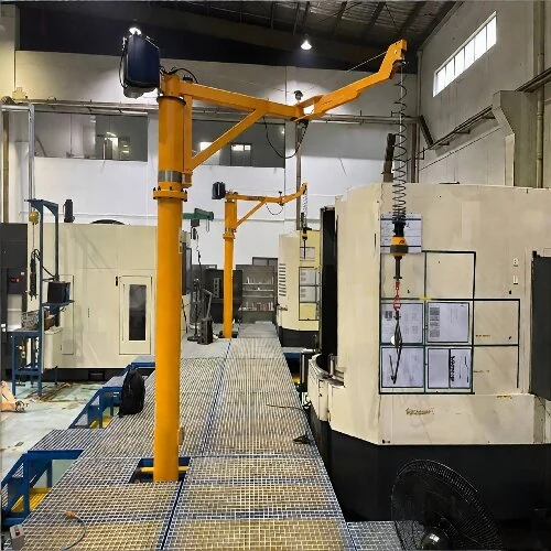 Intelligent Folding Arm Jib Crane supplied view 3