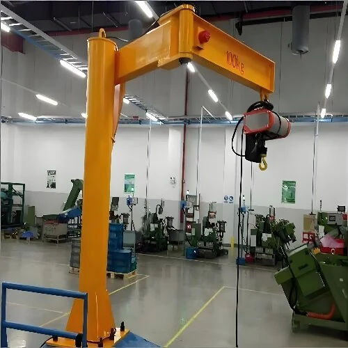 Intelligent Folding Arm Jib Crane supplied view 5