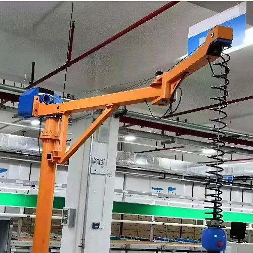 Intelligent Folding Arm Jib Crane supplied view 6