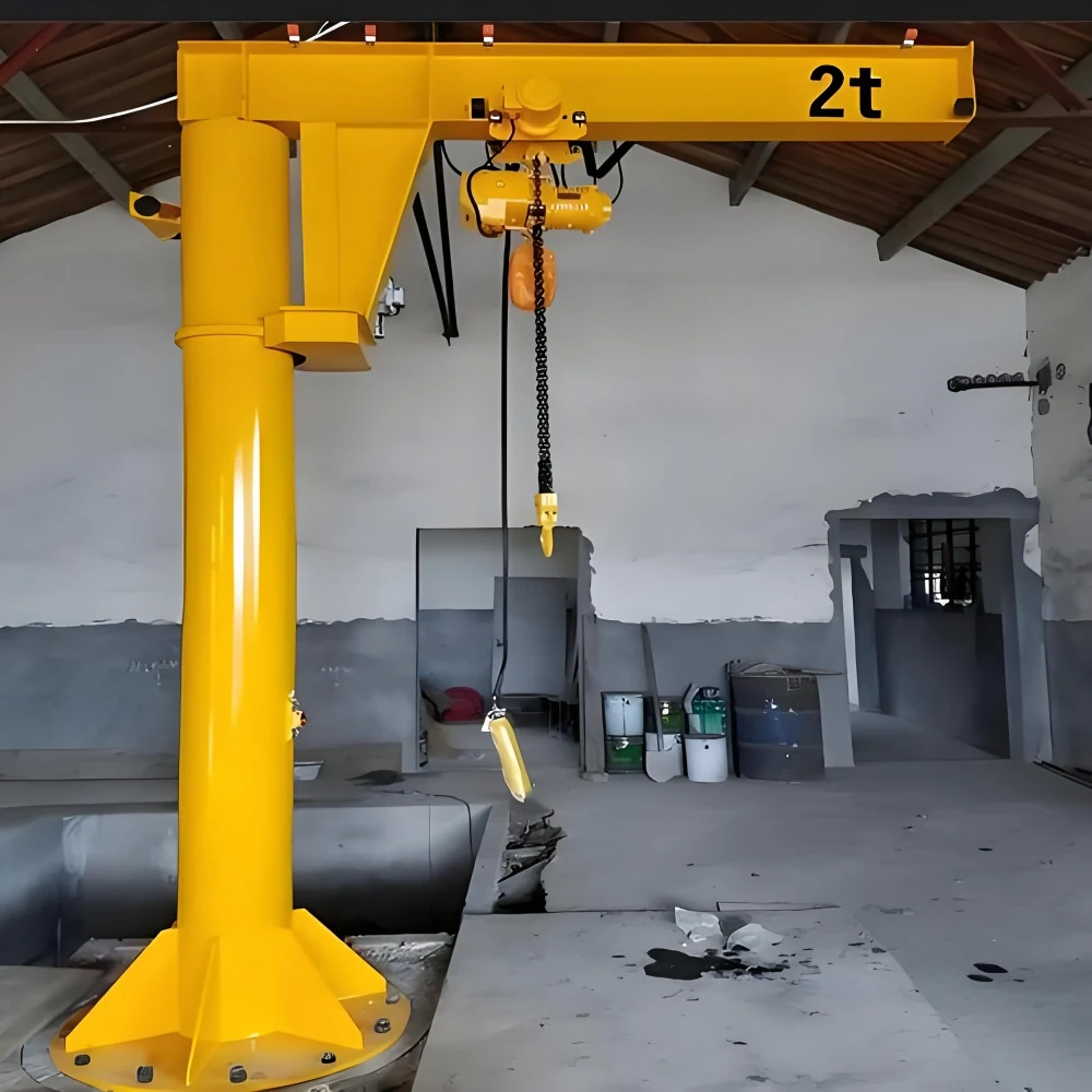 Pillar Jib Crane supplied equipment view