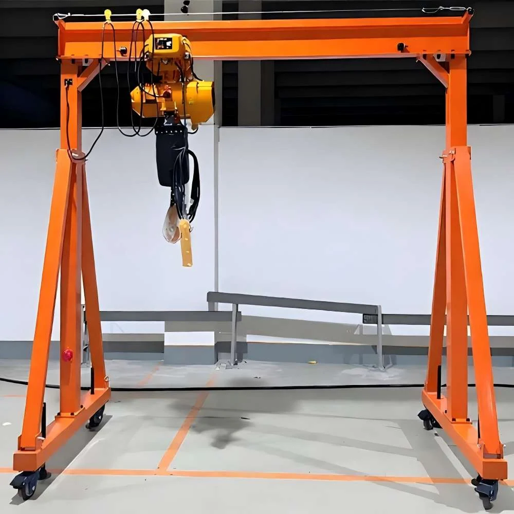 Portable Mobile Gantry Crane supplied view 2