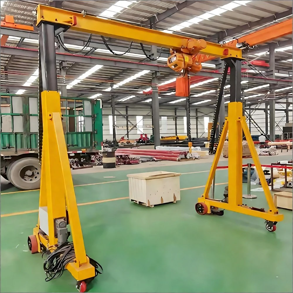 Portable Mobile Gantry Crane supplied view 4