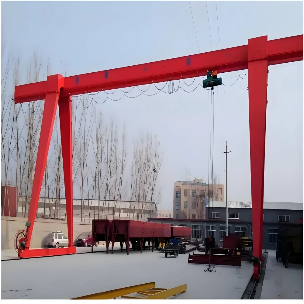 Single Girder Gantry Crane supplied view 3