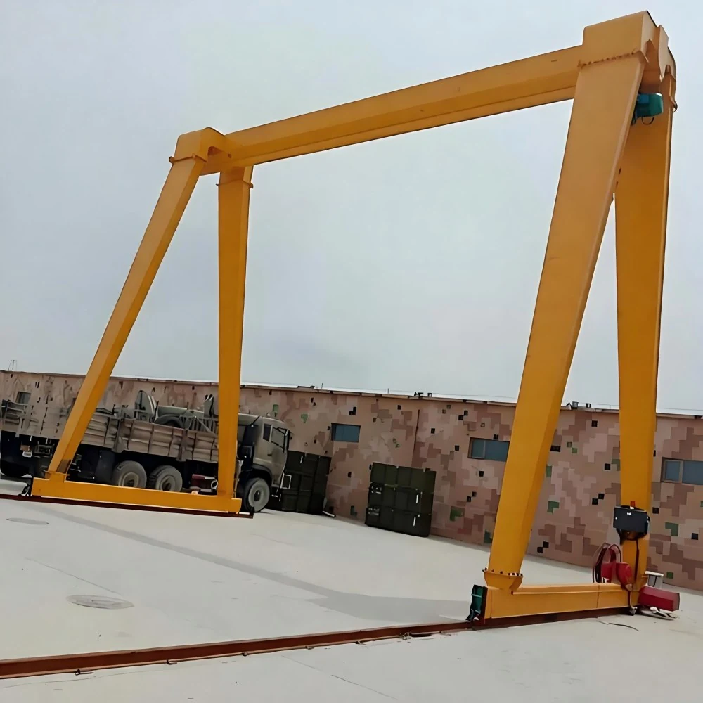Single Girder Gantry Crane supplied view 4
