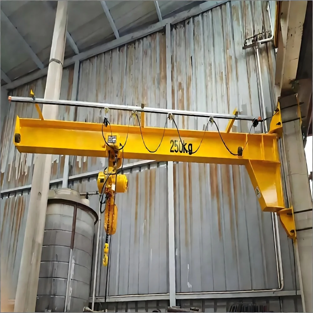 Wall Mounted Jib Crane supplied equipment view